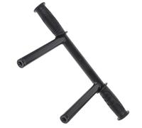 TIDTALEO Adjustable Stroller Handle Extension Bar Stainless Steel and Plastic Material, Easy to Use Cart Push Handle Suitable for Stroller 28mm Inner Diameter Fixing Clamp, Simple Design
