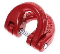 TIDTALEO Alloy Steel Double Ring Coupling Link 1.12t Heavy Duty Trailer Chain Connector Safety Chain Attachment for Lifting and Towing Applications