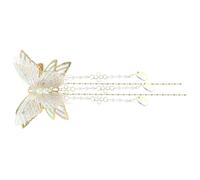 TIDTALEO Assorted Color Butterfly Hair Clip for Women, Plastic and Resin Material, Not Easy to Fall, for Creating A Travel Updo, Elegant Antique Style Hair Accessory