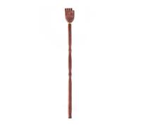 TIDTALEO Back Scratcher Wooden Portable Won't Scratch Clothes Or Skin with Rounded Grasping Teeth, Adorable Human Hand Design for Travel and Storage for Adults