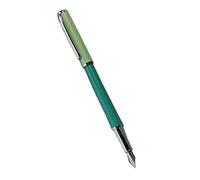 TIDTALEO Calligraphy Pen for Students Comfortable Grip and Easy to Write Metal Body, Creative Simple Design in Green, for Calligraphy and Strokes Practice