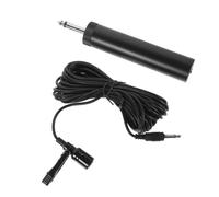 TIDTALEO Capacitive Lapel Microphone Wire Mic Portable Lavalier Microphone for Performance Mic Clip Included for Singers and Musicians