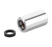 TIDTALEO Car Tire Compressor Adapter Quick Connect Coupling Nut M8 Threaded Rod Connector for Tire Inflator and Air Compressor Hose Adapter for Automotive Use