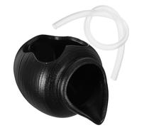 TIDTALEO Ceramic Landscape Jar Fountain Spitter for Garden and Courtyard Elegant Circulating Spitter with Smooth Water Flow Artistic Hydroponic Waterfall Decoration for Patio and Balcony