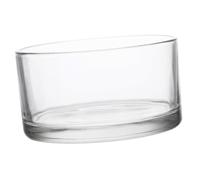 TIDTALEO Clear Round Glass Hydroponic Flower Vase for Single Tulips and Roses Transparent Decorative Planter for Home Wedding Party and Office Display Easy Plant Growth Observation