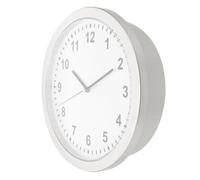 TIDTALEO Clock Key Hider Compact and Easy to Store Plastic White Secret Compartment with Lock Hidden Storage Box for Home Security and Valuables