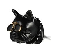 TIDTALEO Creative Peculiar Head Clip Car for Freshener Fresh Vent Air Dog Black Plaster Material to Cover up Smells and Bring Fragrance