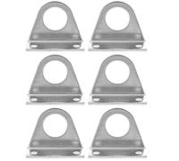 TIDTALEO Cylinder Bore Bracket 3 Pairs Heavy Duty Pneumatic Mounting Brackets Flange Plate Suitable for Mechanical Equipment Installation