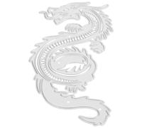 TIDTALEO DIY Dragon Cutting Die Metal Mold for Scrapbook Crafts and Development Carbon Steel Stencil