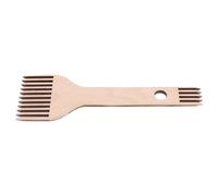 TIDTALEO Double-Ended with Design Featuring Dual-Head and Surface Smooth Loom Comb Lightweight Wooden Weaving Tool Wide and Narrow Combs, for Knitting Scarves and Sweaters for Beginners