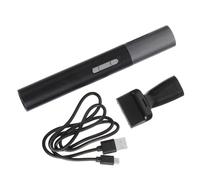 TIDTALEO Electric Nose and Ear Hair Trimmer for Men Rechargeable Dual-Edge Blades Rotating Painless Personal Care Device with Detachable Head for Easy Cleaning