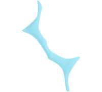 TIDTALEO Ergonomic Blue Silicone Eyebrow Guide Template for Women, Will Not Cause Irritation, Draw Natural Eyebrow Shapes, Brow Shaping Stencil Makeup Tool