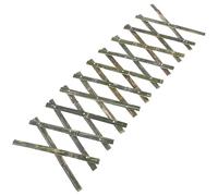 TIDTALEO Expandable Decorative Fencing Retractable Outdoor Bamboo Trellis for Small Areas Like Patios, Balconies, and Garden Entrances Green Bamboo Lattice Lattice Shape Easily Adjustable