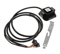 TIDTALEO External PC Power Button with Dual USB Ports and Audio Microphone Jacks Desktop Computer Case Off Switch Extension Cable for Motherboard Easy Press Start Shutdown for Home Office