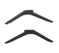 TIDTALEO Flat Screen TV Legs Replacement Pair with Screws and Non-Slip Feet for 32-Inch Smart TV Tabletop Mount Scratch-Free Black