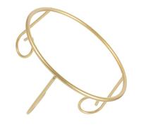 TIDTALEO Golden Gazing Globe Pedestal Iron Crystal Ball Stand Large Design Unique Structure Supports Large Decorative Balls Withstand Outdoor Conditions for Public Spaces Seasonal