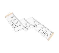 TIDTALEO Growth Height Chart Wall Hanging with Arrow Design Removable Measuring Ruler for Boys and Bedrooms Nurseries and Playrooms Safe Non Fading Material Growth Tracker