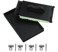 TIDTALEO Guitar Cleaning Kit Washable Fluff and Fretboard String Cleaner for Stringed Instruments and Cello with Easy to Put and Take off Guitar String Cleaner with Cover