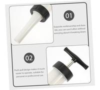 TIDTALEO Hand Operated Sausage Stuffer for Household Use Convenient Push Pull Design Sausage Filling Machine Easy to Clean for Pork Chicken Lamb Intestines for Home Restaurant Hotel