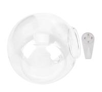 TIDTALEO Hanging Glass Flower Vase 11.5x12cm Hydroponic Planter Wall-mounted round Water Plant Container for Indoor Garden Home Decor