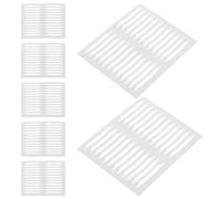 TIDTALEO Invisible Double Eyelid Stickers No Hurt White 30 Sheets Adhesive Cloth Eye Lid Tape Easy to Use Makeup Supplies for Hooded Eyes