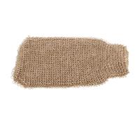 TIDTALEO Jute Exfoliating Gloves with Thumb Design for Better Grip, Multifunctional Bath Mitts for Body Scrubbing and Dead Skin Removal, Suitable for Shower and Spa Use by Women and Men