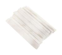 TIDTALEO Large Industrial Mark Chalk White 18 Pieces 100×12×4Mm for Outdoor Marking and Reinforcing Bars