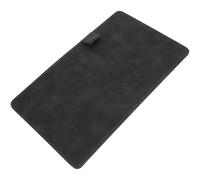 TIDTALEO Leather Menu Clipboard A5 15x25cm Night Sky Black Multifunctional Menu Holder with Hardboard Back for Restaurant Office Document and Writing Support