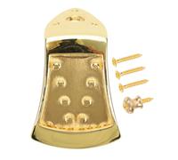 TIDTALEO Mandolin Metal Tailpiece Bridge 8-String Triangle Mandolin String Part Musical Instrument Supplies and Repair