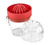 TIDTALEO Manual Citrus Squeezer Plastic Juicer with Lid Handheld Fruit Press for Kitchen Gadgets Easy to Use Lemon Juicer Squeezer for Home and Cooking
