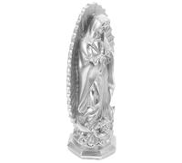 TIDTALEO Mary Resin Statue for Home Decor Detailed Catholic Virgin Mary Figurine for Living Office Church Tranquil Our Lady of Grace Sculpture Religious Gift for Prayer and Blessings