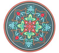 TIDTALEO Meditation Sound Bowl Pad Musical Meditation Bowl Pad Delicate Protective Mat PVC Decorative Effects Sound Therapy for Buddhist Friends and Family