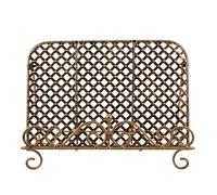 TIDTALEO Metal Reading Rack Cookbook Stand for Kitchen with Easy Maintenance and Multi-Scene Versatility, Antique Iron Recipe Card Holder for Home and Studying