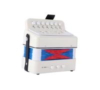 TIDTALEO Mini Accordion Music Lightweight Portable Educational Instrument for Beginners Abs and Metal Design Early Learning Boys