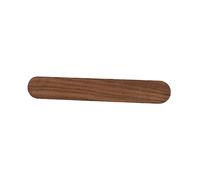 TIDTALEO Minimalistic Wooden Magnetic Key Holder Stylish Key Organizer for Home Office Hotel Chic Black Walnut Design
