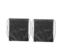 TIDTALEO Motorcycle Helmet Drawstring Storage Bag 2pcs, Waterproof Large Capacity Dustproof Carrying Sack for Cycling Helmet Accessories, Lightweight Portable Travel Backpack for Riders