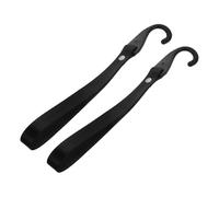 TIDTALEO Motorcycle Helmet Strap with Hooks 2Pcs Universal Front Handlebar Mount No Drill Installation for Keys Gloves and Small Accessories