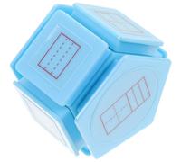 TIDTALEO Multi-Function Teacher Stamp Seven-in-one Self-Inking Teaching Assistant Stamp with Automatic Oil Discharge and Compact Abs Design and Students