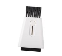 TIDTALEO Multi-purpose Double-head Keyboard and Window Track Cleaning Brush Lightweight PP Fiber Crevice Tool for Stubborn Dirt in Door Rails Corners Gaps and Electronic Devices