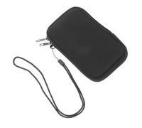 TIDTALEO Neoprene Phone Sleeve Pouch with Zipper and Lanyard for Women, Portable Cell Phone Holder Case for Walking and Beach, Soft Waterproof Smartphone Storage Bag