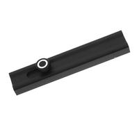 TIDTALEO No-Drill Adhesive Door Flush Bolt Latch Black Aluminum Alloy Vintage Style Slide Lock for Interior Doors French Latch Security and Easy Installation