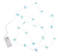 TIDTALEO Ocean Themed LED Copper Wire String Lights 2M 20 Bulbs Sea Turtle Shape Battery Powered Outdoor Party Decoration for Beach and Festival Lighting