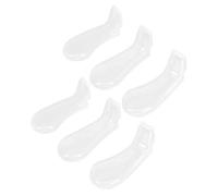 TIDTALEO Piano Pedal Plastic Protective Sleeves 6Pcs Convenient Lightweight Covers for Foot Pad Protection in Home Practice