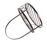 TIDTALEO Portable Beer Basket with Handle Sturdy Iron Beer Holder for Bottles Outdoor Picnic Carrier Deformation-Resistant Drink Caddy for Convenient Alcohol Transport and Display