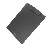 TIDTALEO Portable Lightweight Teacher Clipboard with Clamp on File Holder Sections, Multiple Pockets Document Organizer Folder for Office and Conferences, A4 Size Pp Material