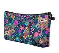 TIDTALEO Portable Makeup Bag for Women with Polyester Material, Proper Storage Space and Easy to Access Design, for Everyday Use and Travel Cosmetic Organizer