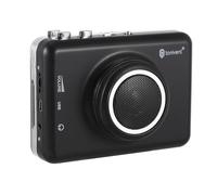 TIDTALEO Portable USB Cassette Tape to Converter with Detachable Speaker Digital Audio Transfer Player for Old Tape Music Conversion and Playback Compact Design Go Use