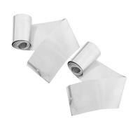 TIDTALEO Pure Zinc Strips Silver Zinc Anode Sheets 2 Rolls for Fruit Battery Experiment Easy Handling and Assembly, for Small Leds and Group Science Experiments in Electricity and