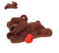 TIDTALEO Realistic Plush Heartbeat Puppy for Dogs and Puppies, Versatile and Machine Washable Comfort Cuddler Pillow, for Crate Training and Nighttime Separation Anxiety Relief