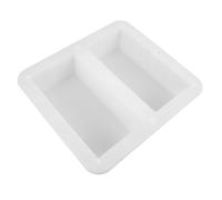 TIDTALEO Rectangular Dutch Brick Mold 20x10x6.2cm Concrete Paving Stone Mold for Decorative Stepping Stones and Retaining Wall Bricks DIY Crafting